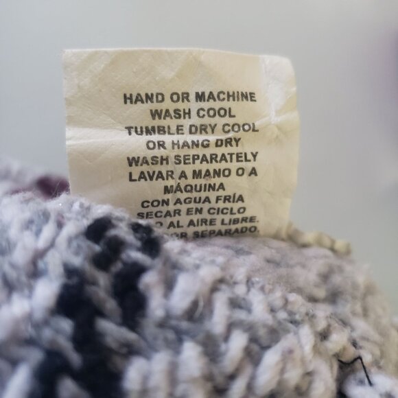 Baja Joe Unisex Striped Hoodie Pullover Size M Y2K Hippie Surfer Beach Rasta - Picture 9 of 11